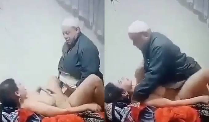 Muslim uncle old lady XXX | bold scene